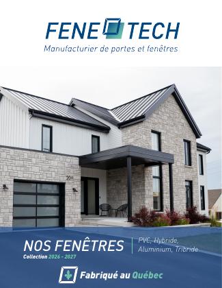 Cover of the Fene-Tech window catalogue