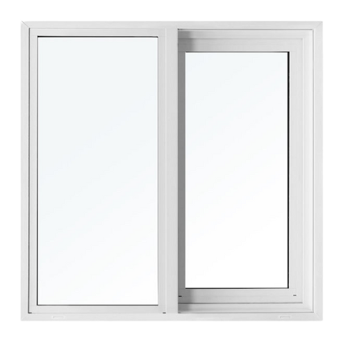 Fenêtre coulissante blanche